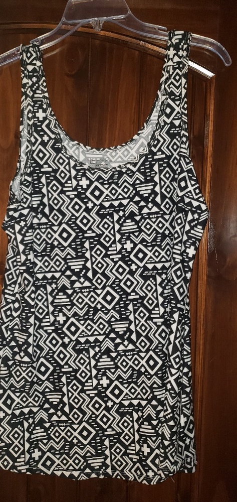 Black & White Tank